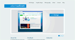 Desktop Screenshot of adamsofineti.com